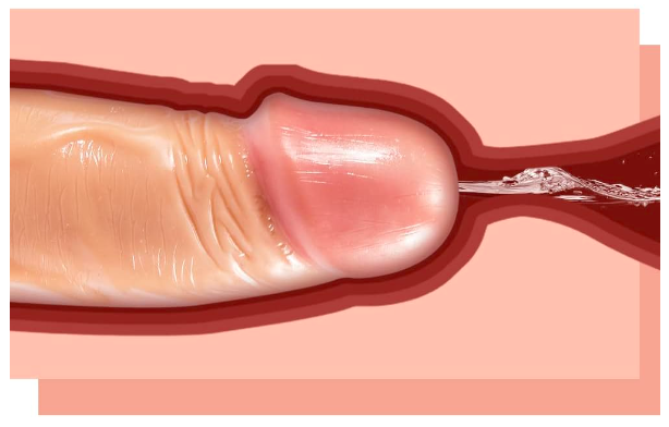 Dương vật giả silicon mềm Lovetoy Soft Ejaculation 8 bắn nước kích thích